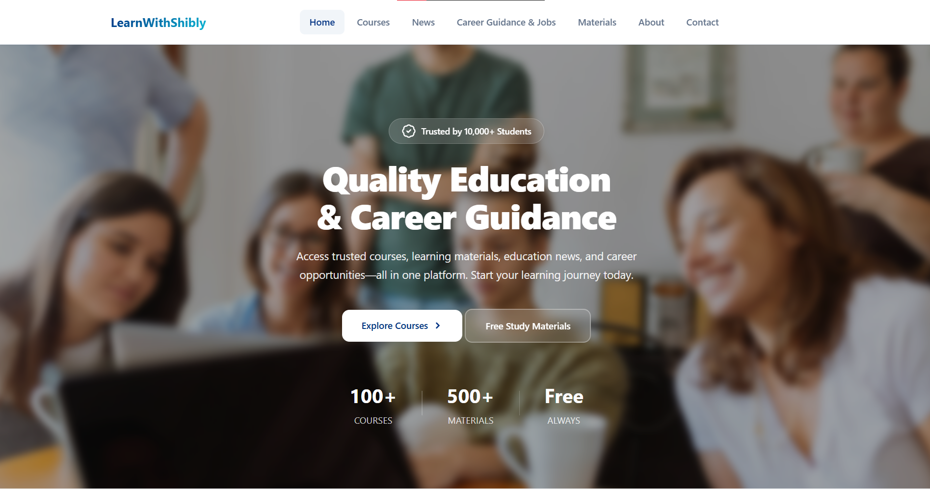 LearnWithShibly - CMS